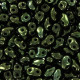 Matubo MiniDuo kralen 4x2.5mm Luster - metallic olivine